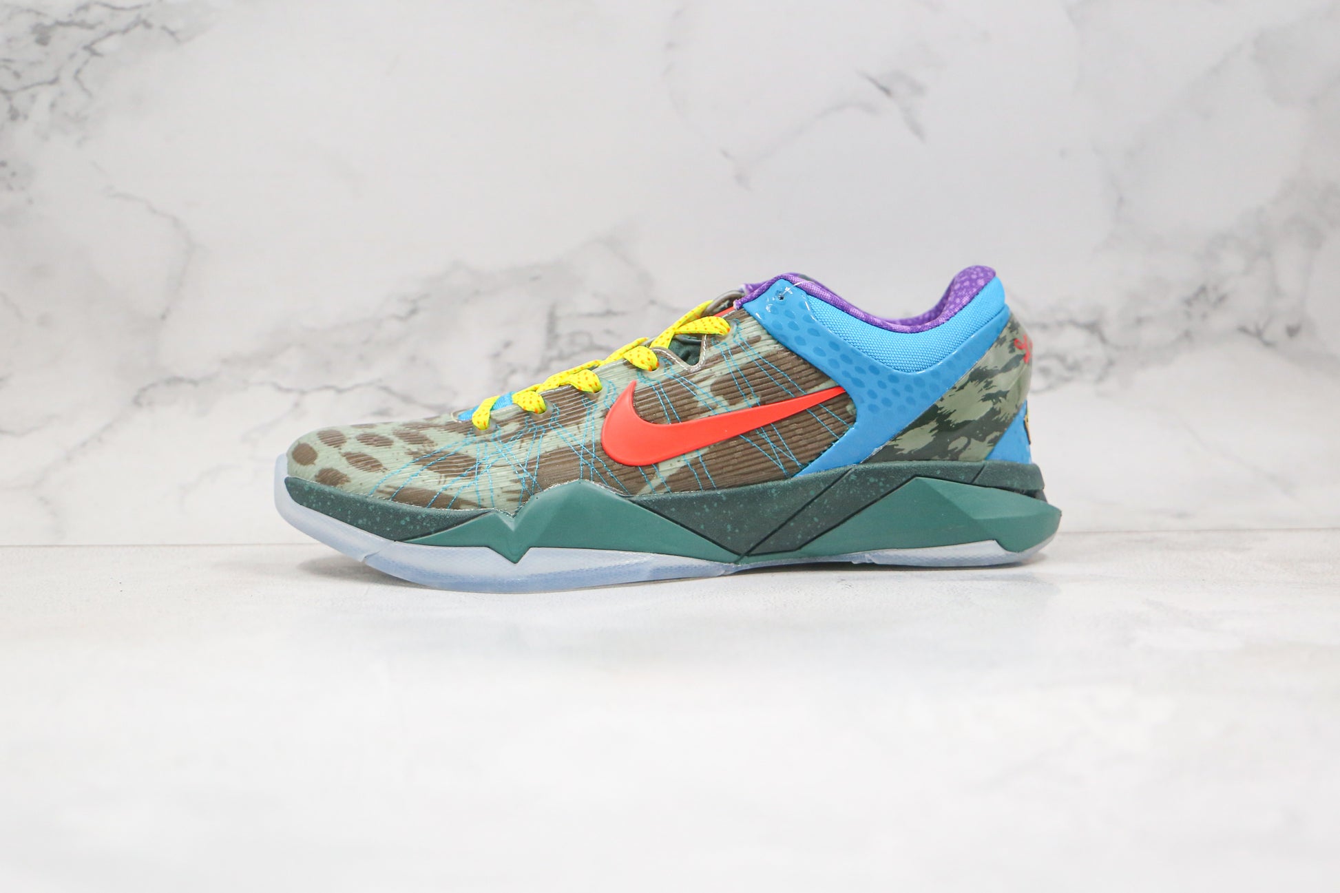 Nike Kobe 7 Camo Orange Green