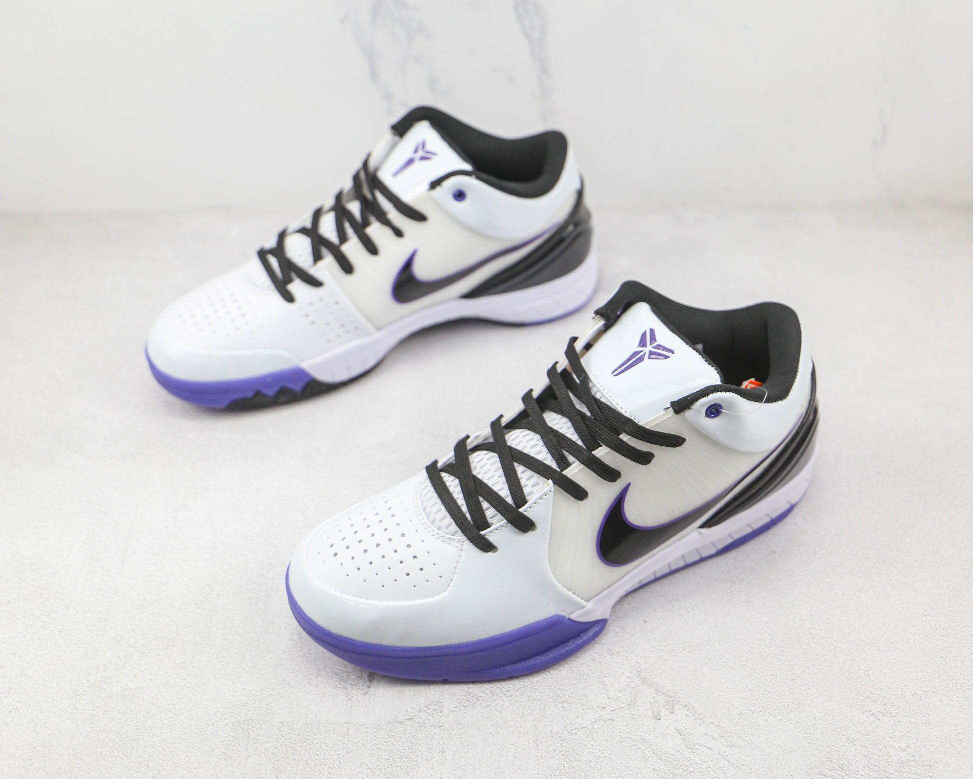 Nike Kobe 4 White Purple