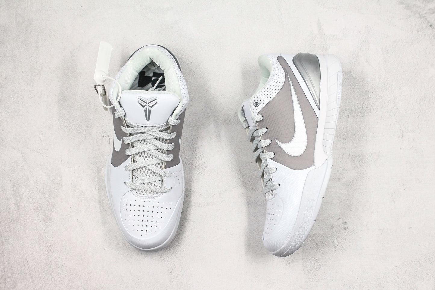 Nike Kobe White Grey Grey White