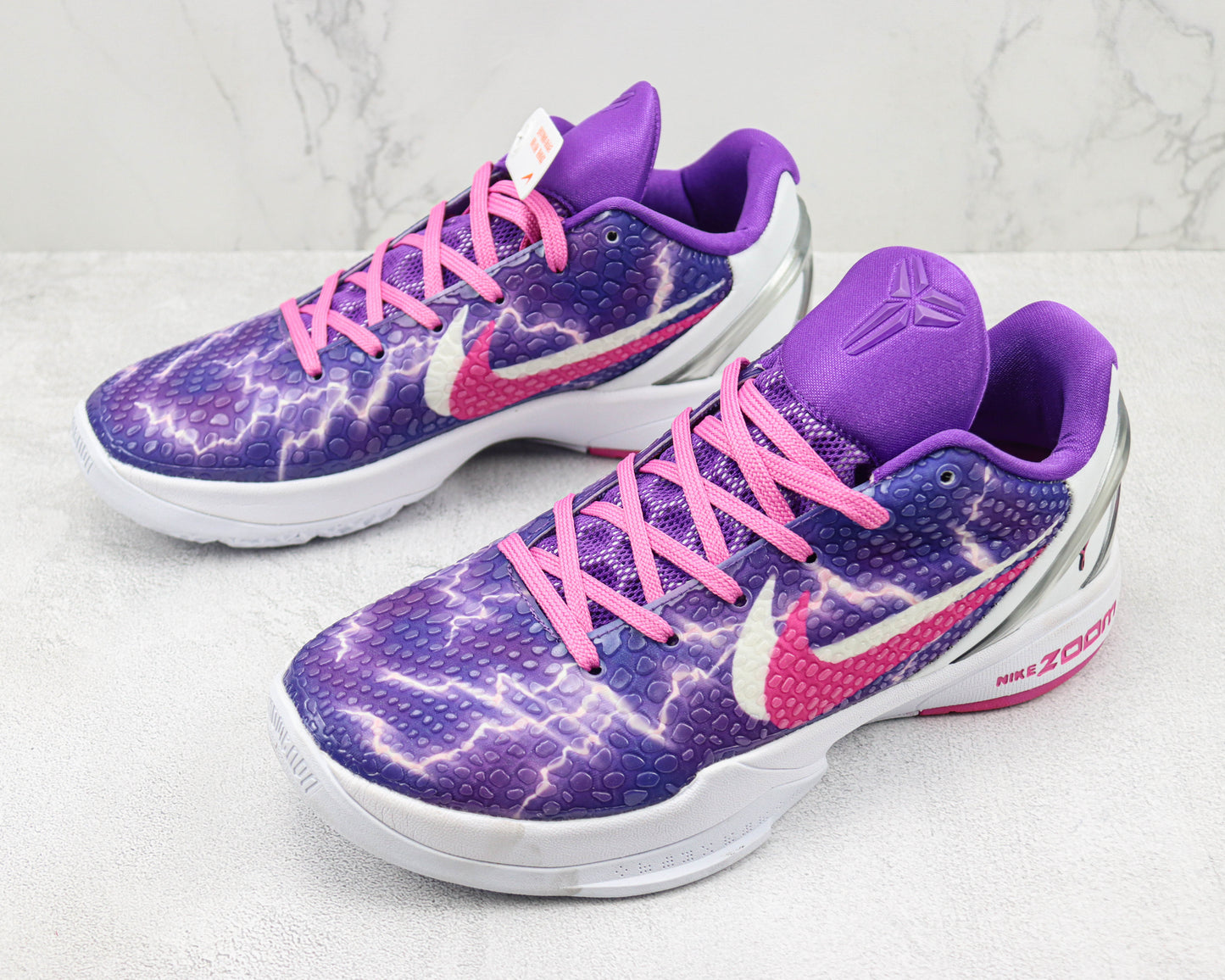 Nike Zoom Kobe 6 Protro Double Swoosh Purple Pink