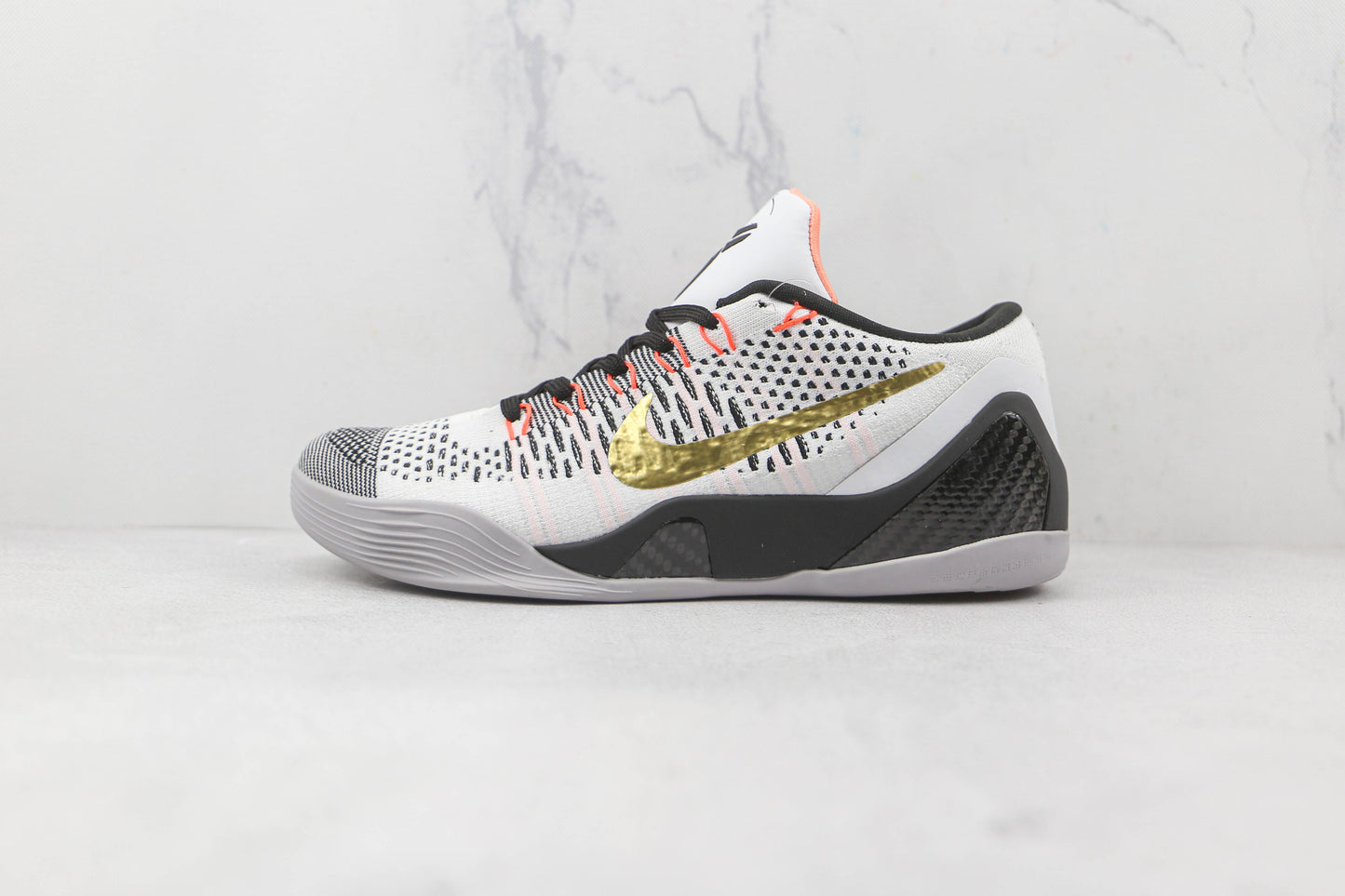 Nike Kobe 9 Gold Fundamentals White Gold