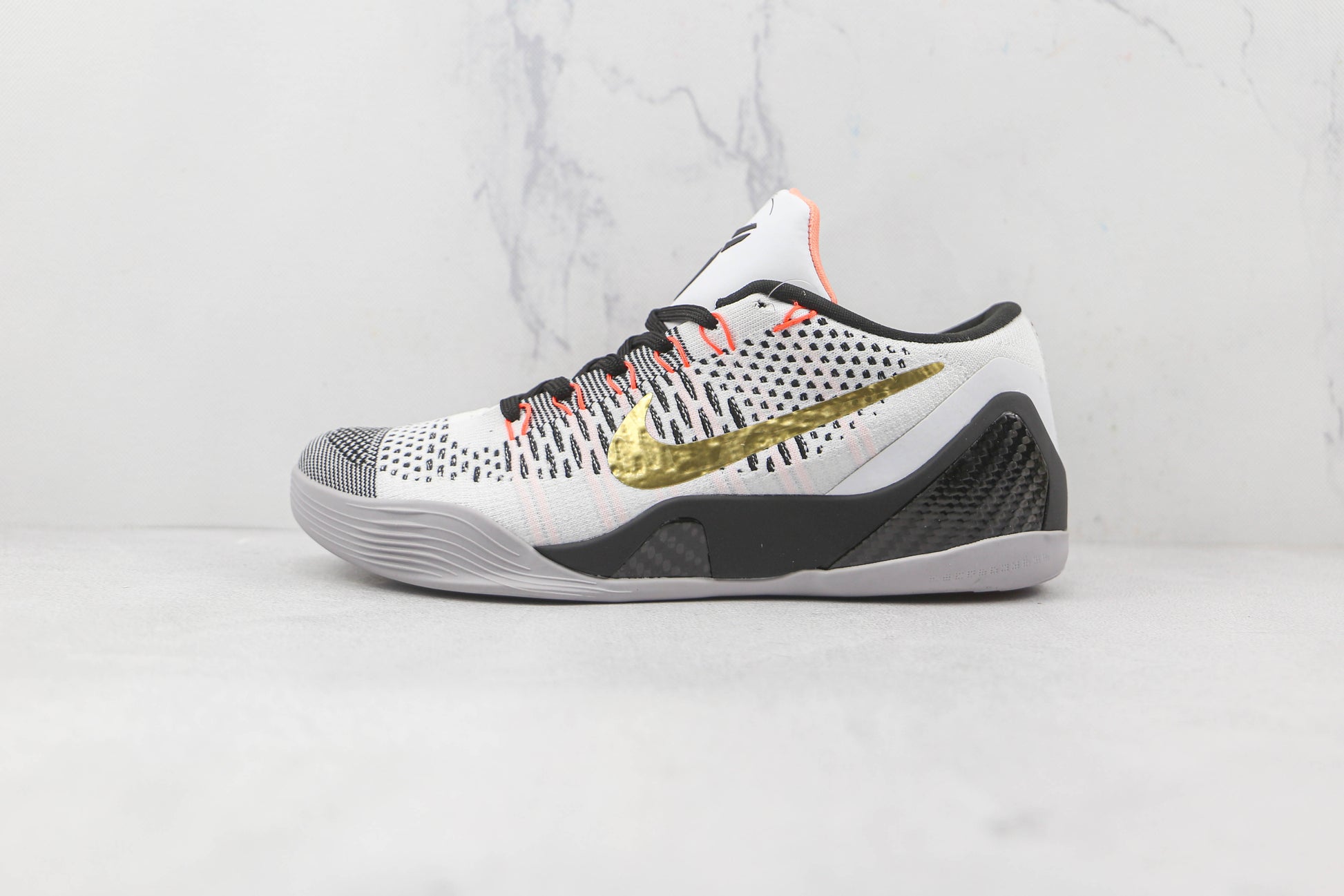 Nike Kobe 9 Gold Fundamentals White Gold