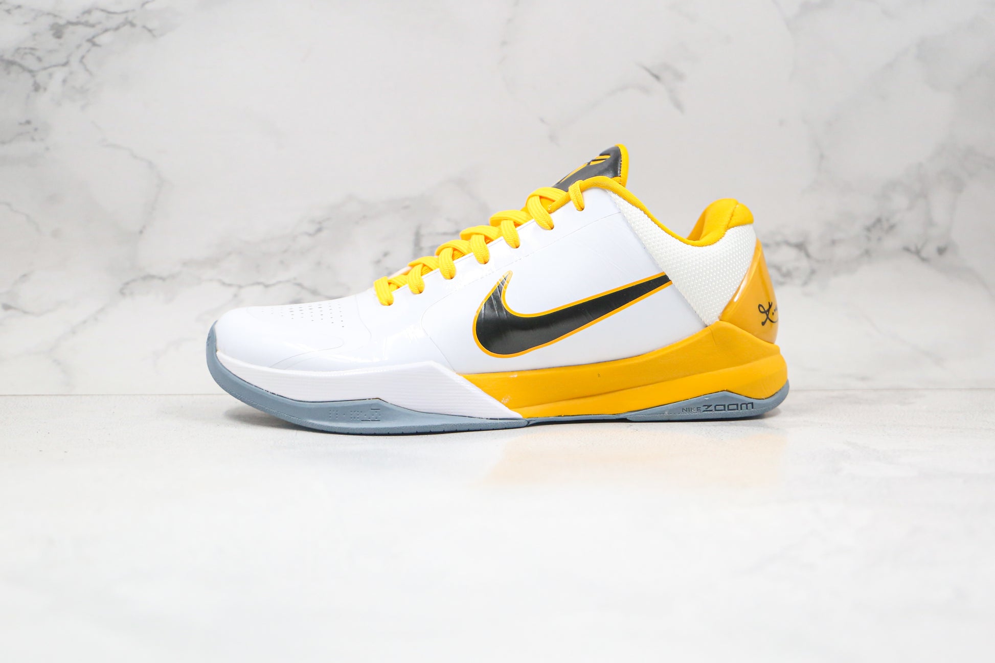 Nike Kobe 5 Yellow White