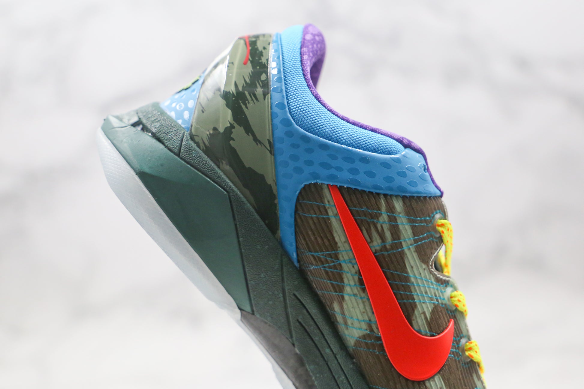 Nike Kobe 7 Camo Orange Green
