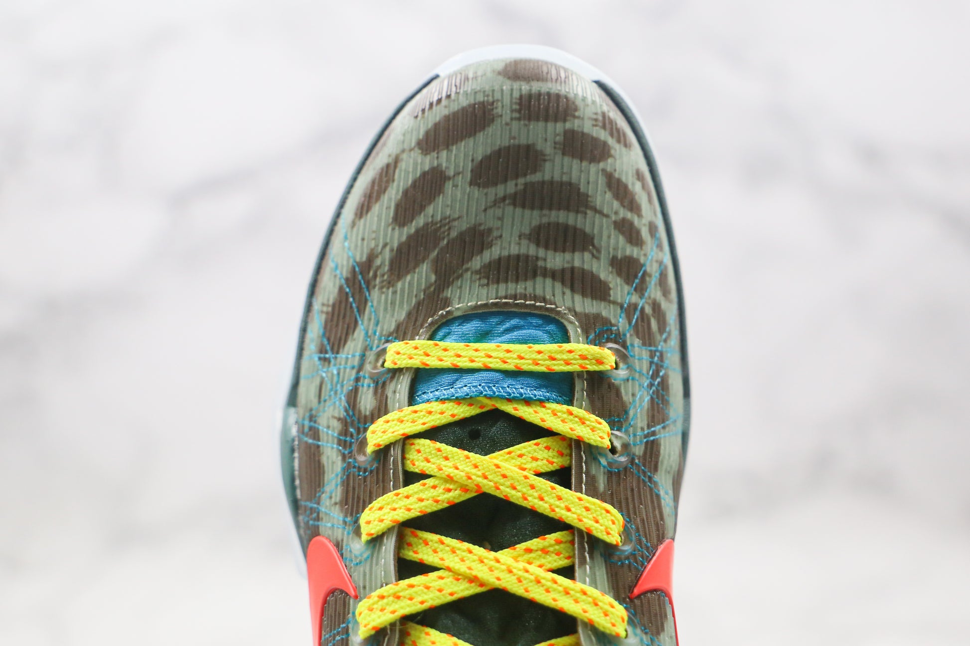 Nike Kobe 7 Camo Orange Green