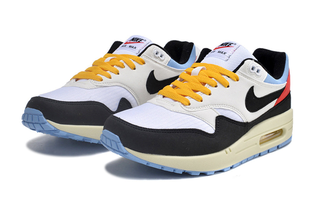 Nike Air Max 87 White Yellow Blue