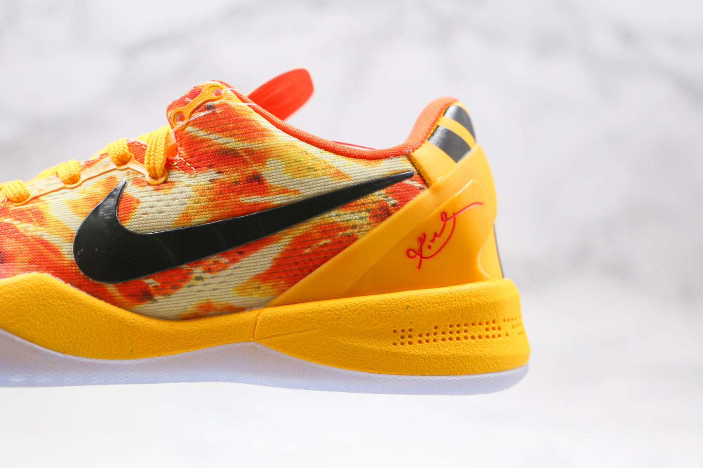 Nike Kobe Camo Yellow Orange