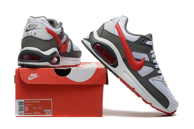 Nike Air Max 90 White Grey Red (2)