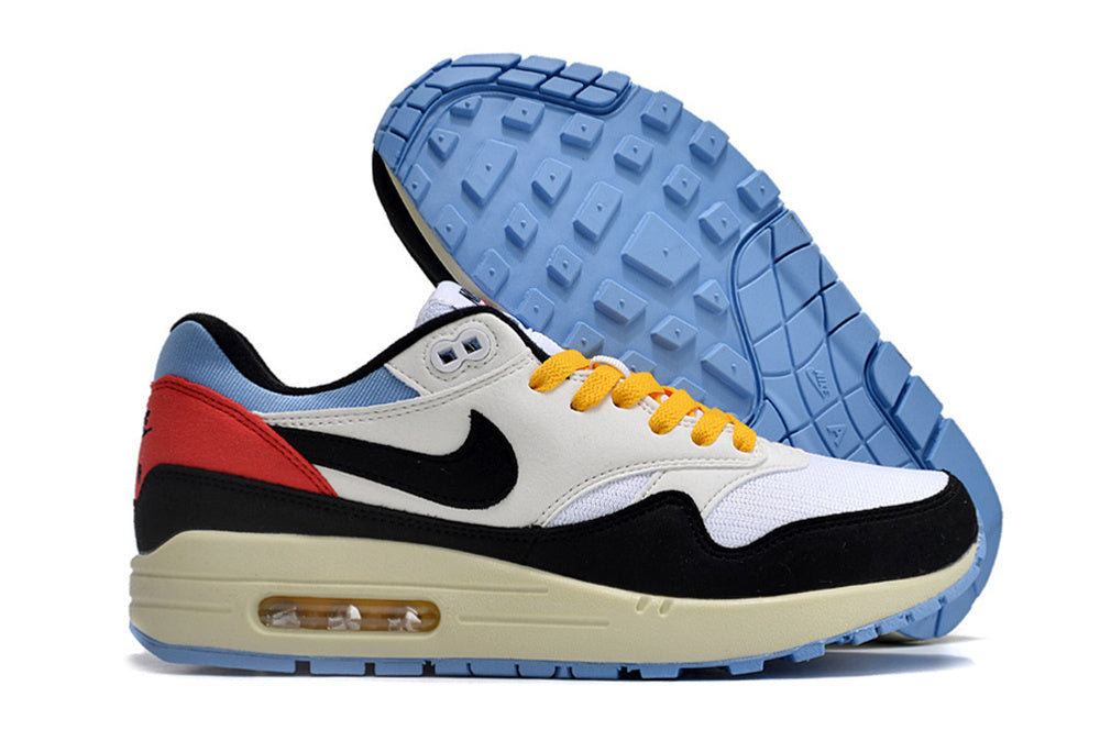 Nike Air Max 87 White Yellow Blue