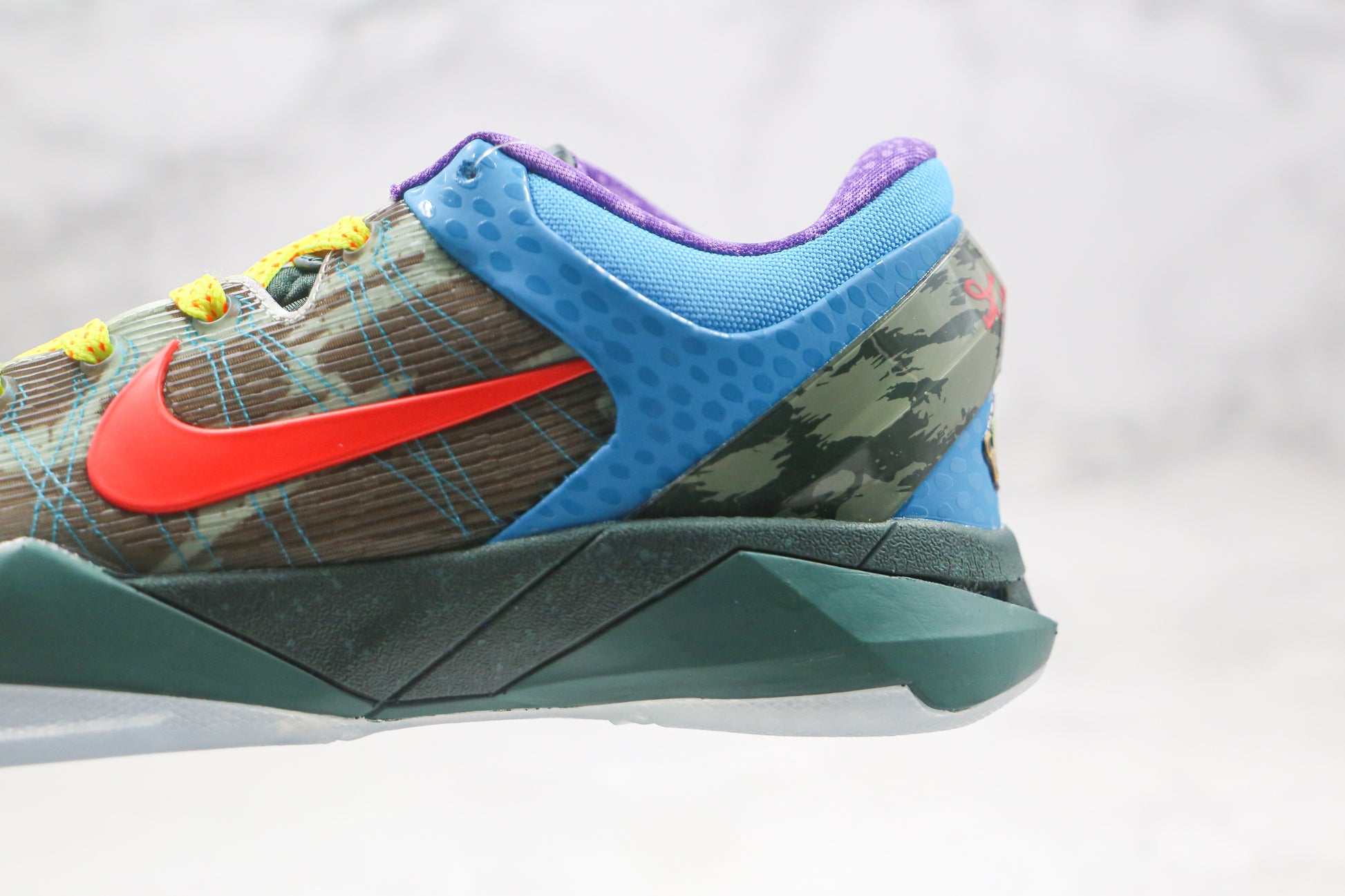 Nike Kobe 7 Camo Orange Green