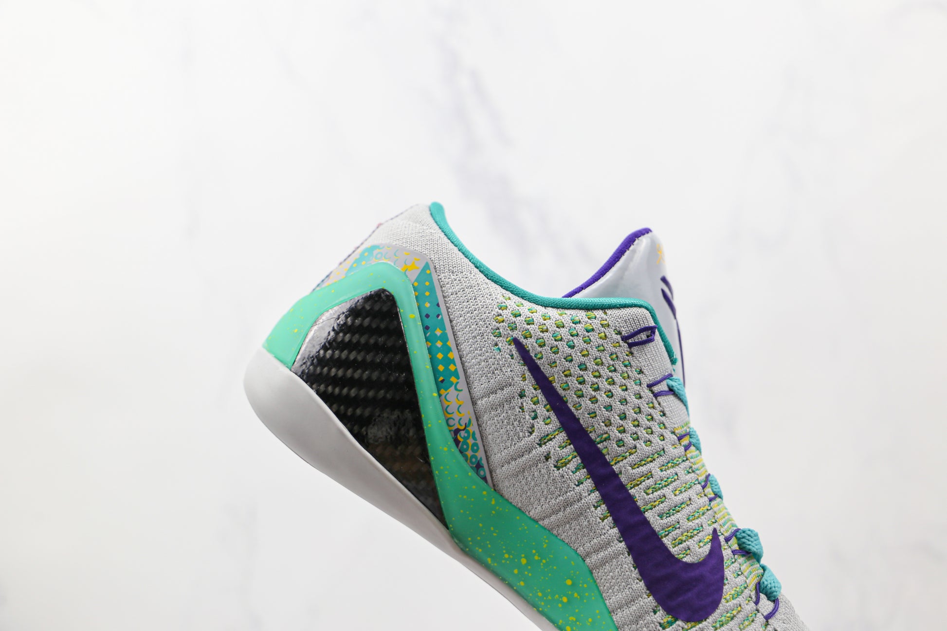 Nike Kobe Green Purple Purple Green Grey