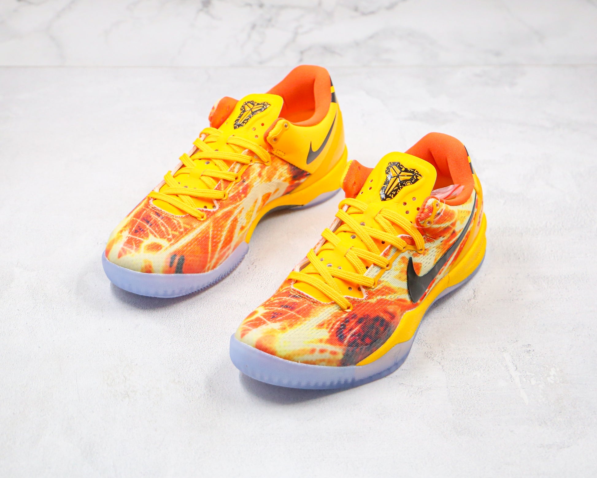 Nike Kobe Camo Yellow Orange