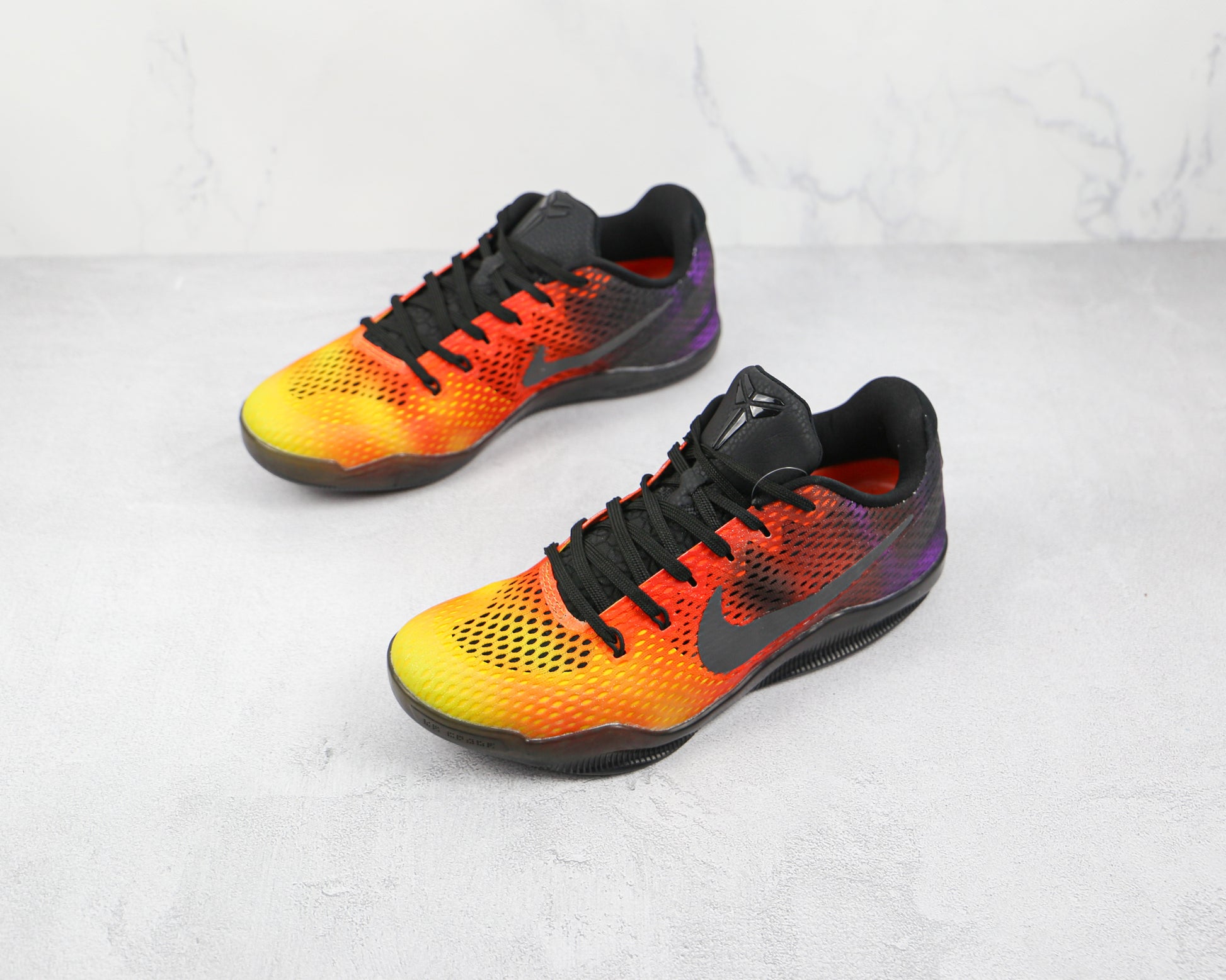 Nike Kobe 11 EM Orange Yellow Purple