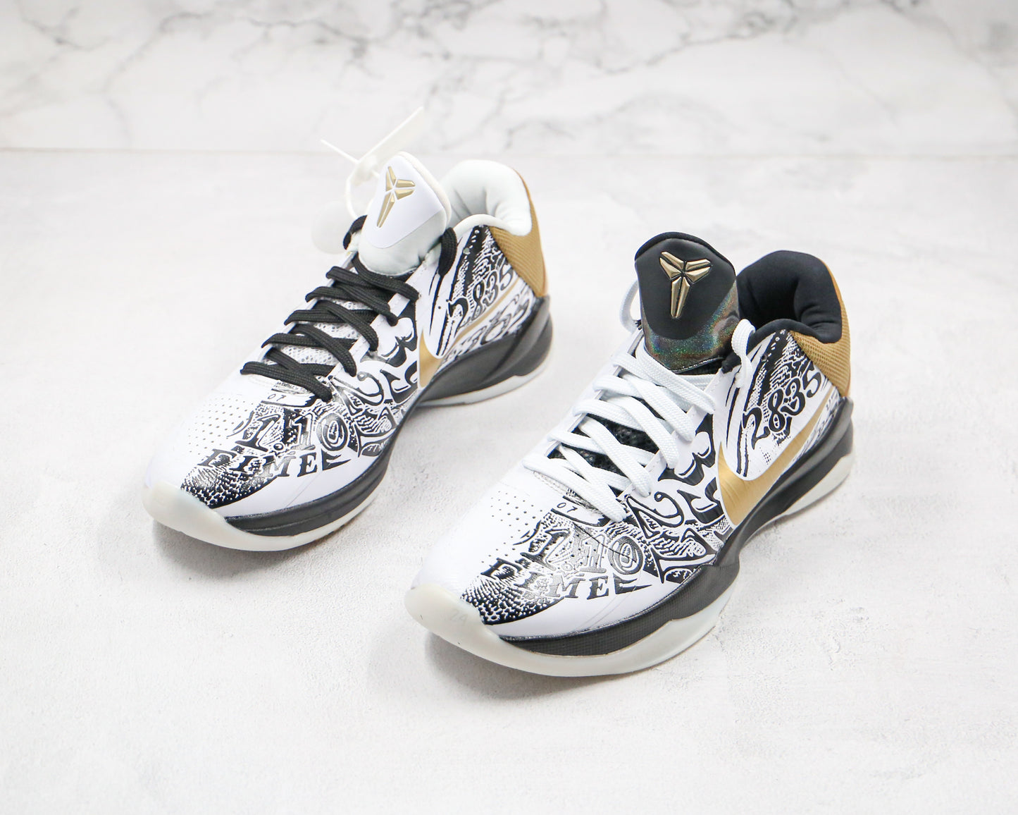 Nike Kobe 5 Yin Yang Black White