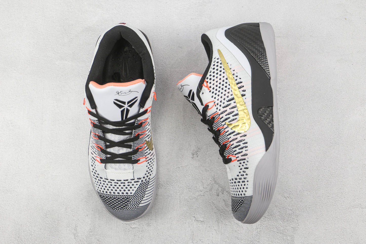 Nike Kobe 9 Gold Fundamentals White Gold