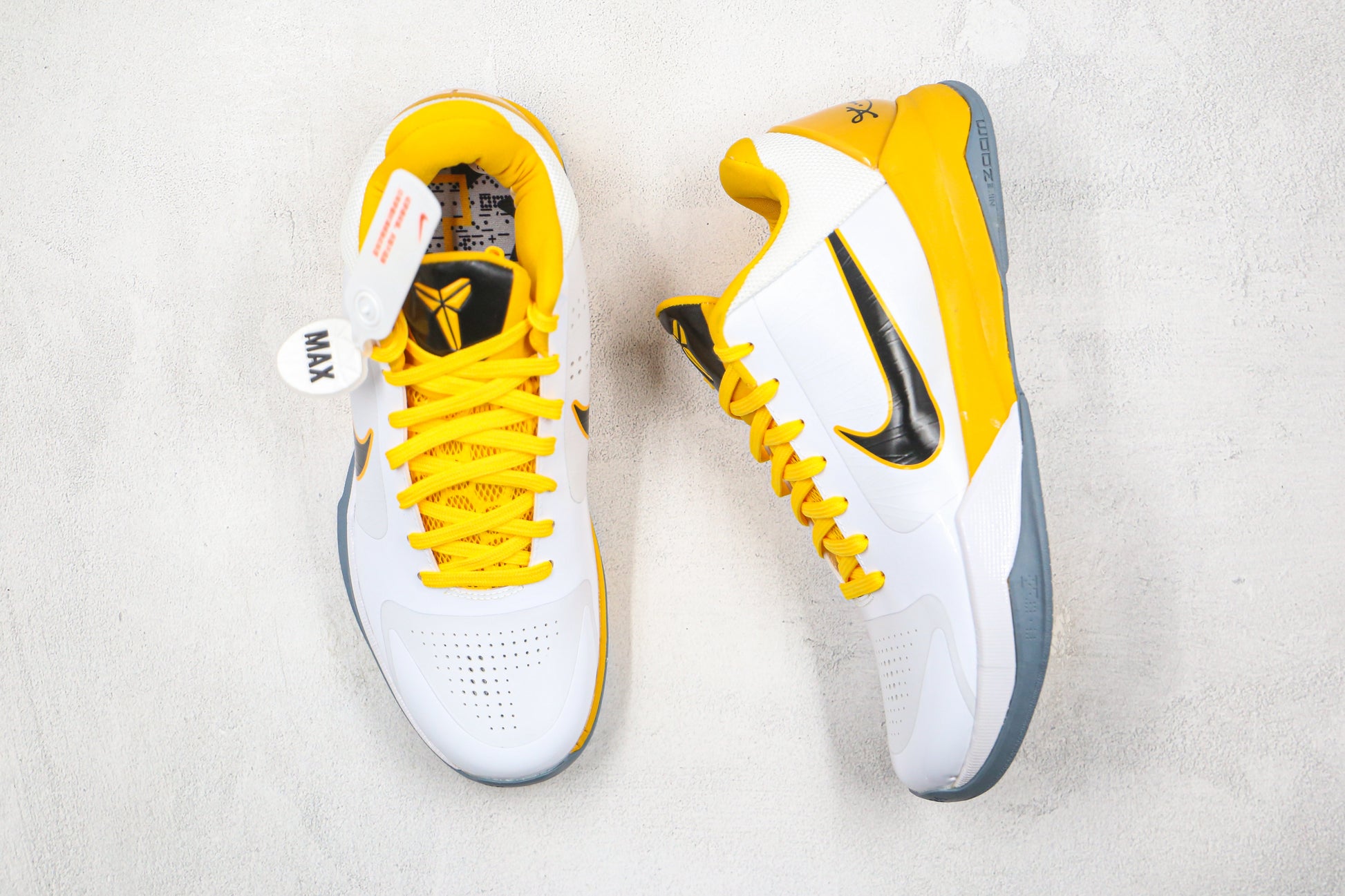 Nike Kobe 5 Yellow White