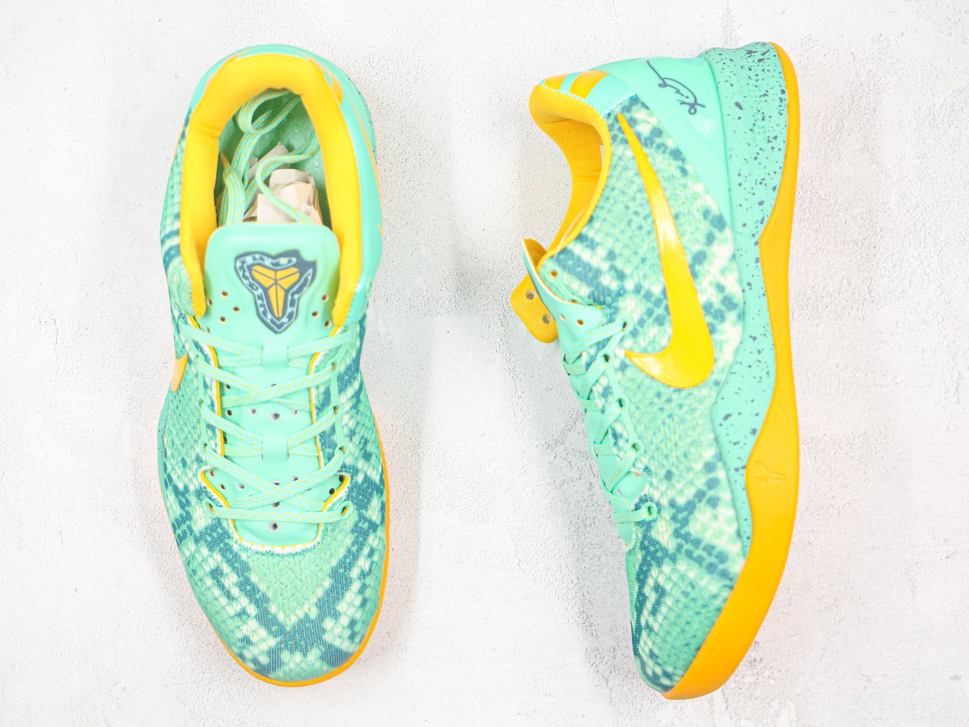 Nike Kobe 8 System Green Yellow