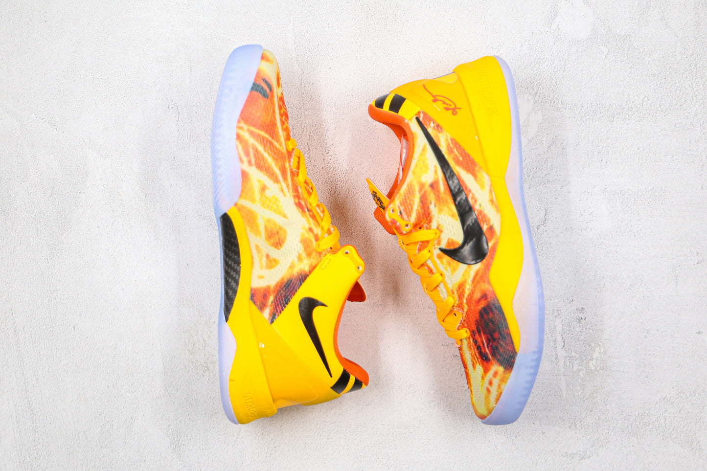 Nike Kobe Camo Yellow Orange
