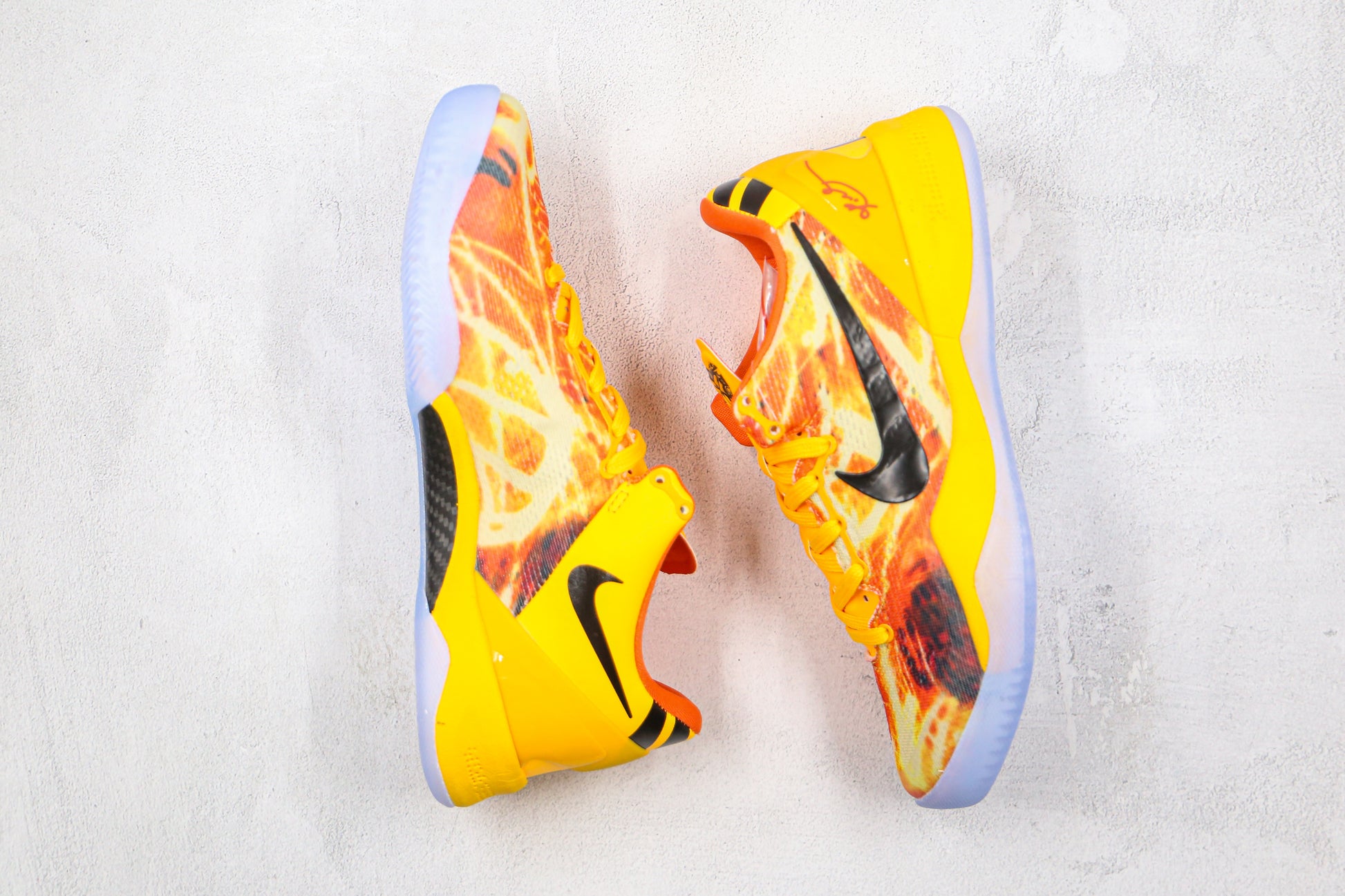 Nike Kobe Camo Yellow Orange