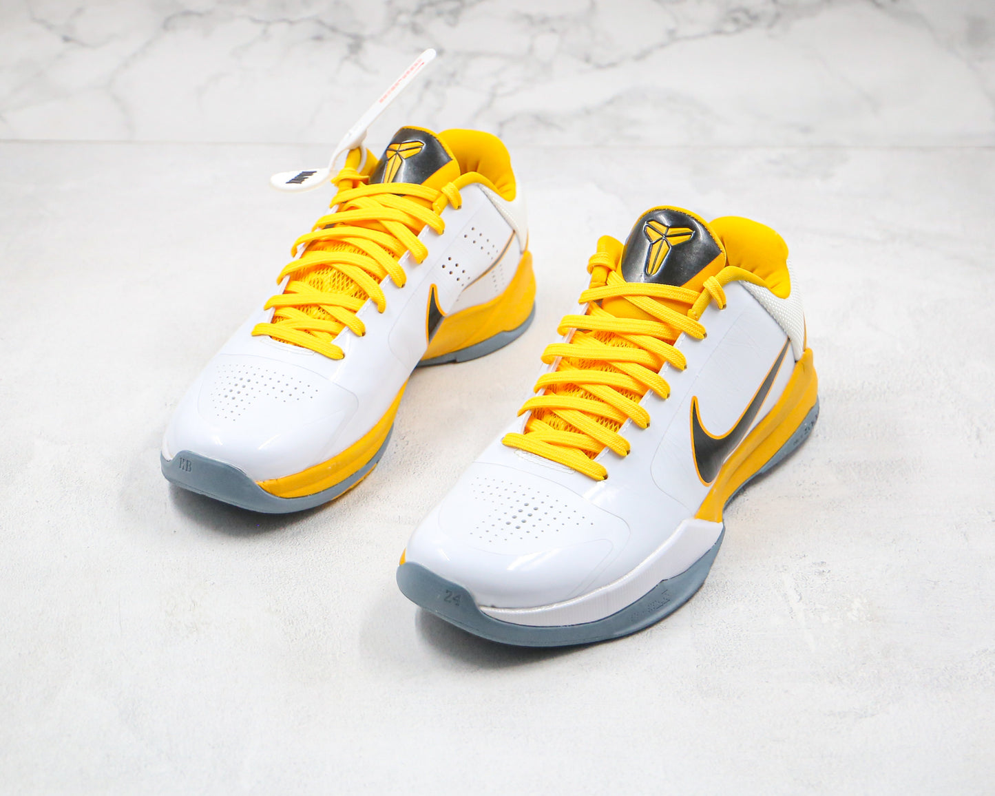 Nike Kobe 5 Yellow White