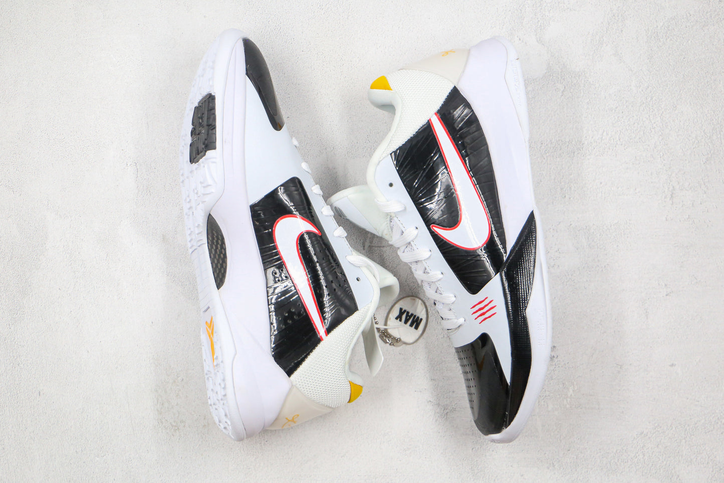 Nike Zoom Kobe 5 Protro White Black Black Red White