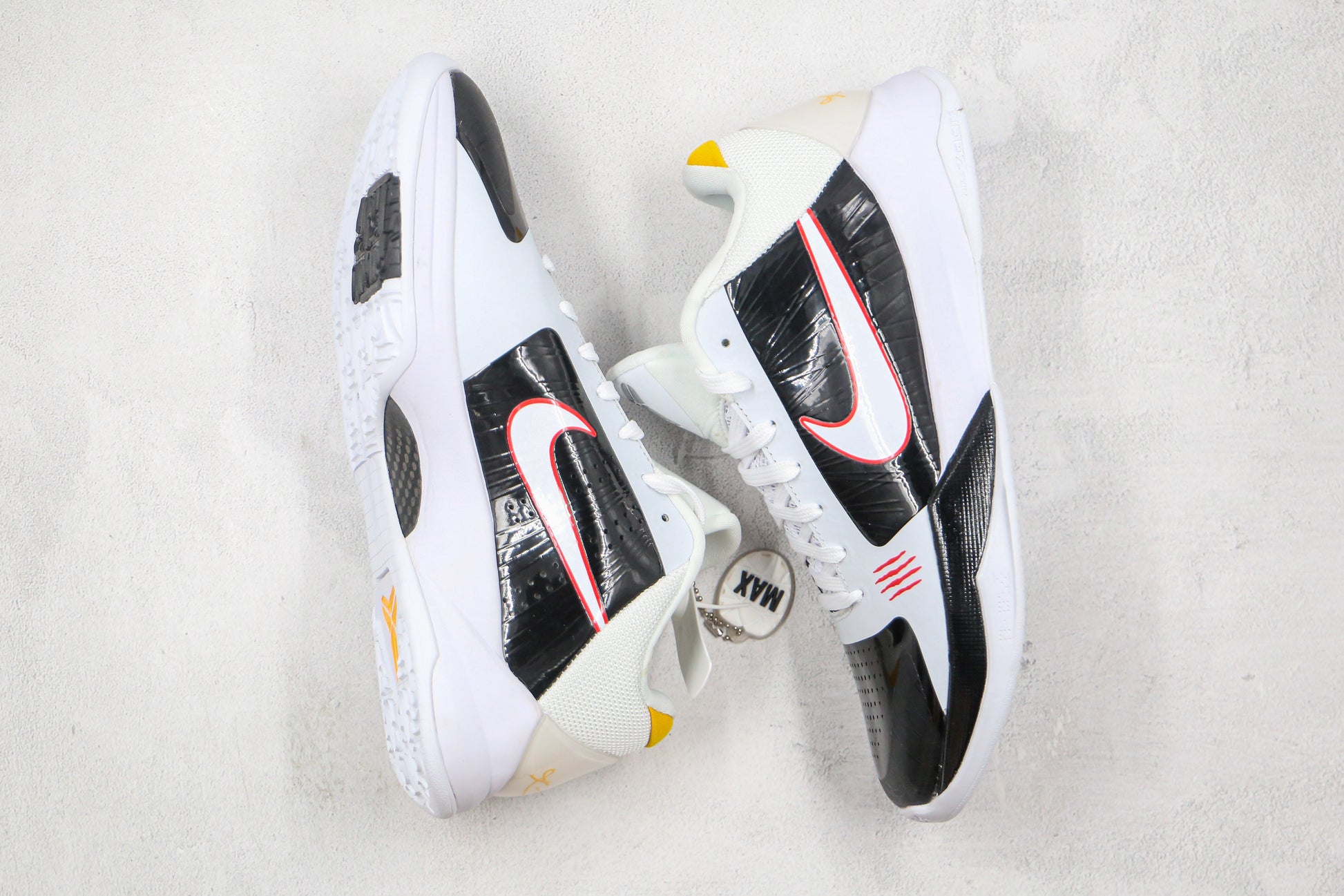 Nike Zoom Kobe 5 Protro White Black Black Red White