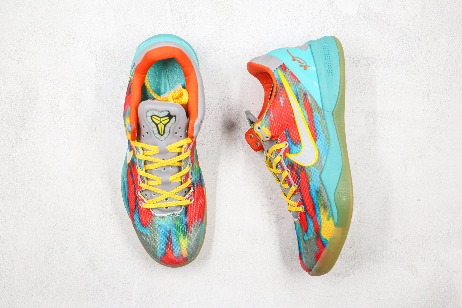 Nike Kobe Orange Blue
