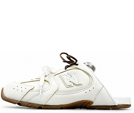 New Balance X MiuMiu 530 Mule Suede White
