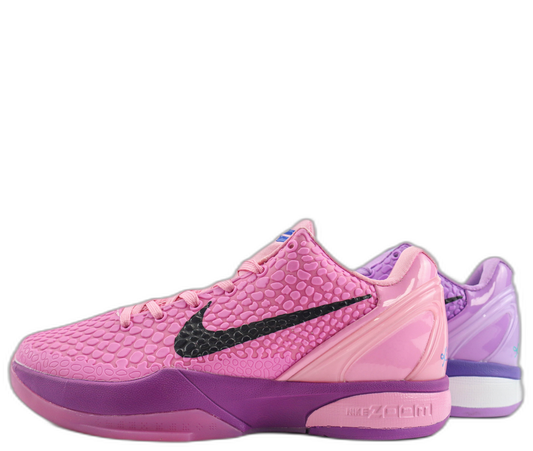 Nike Kobe 6 Pink Purple Mismatch Purple Pink