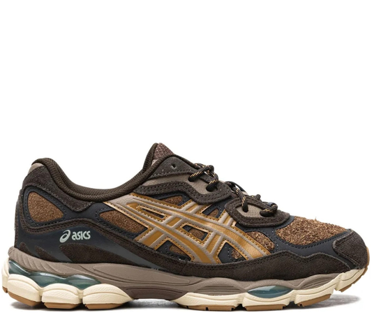 Asics Gel NYC Dark Brown Gold