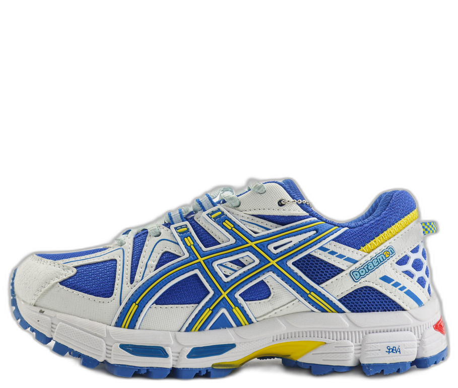 Asics Gel Kahana 8 White Blue Lime