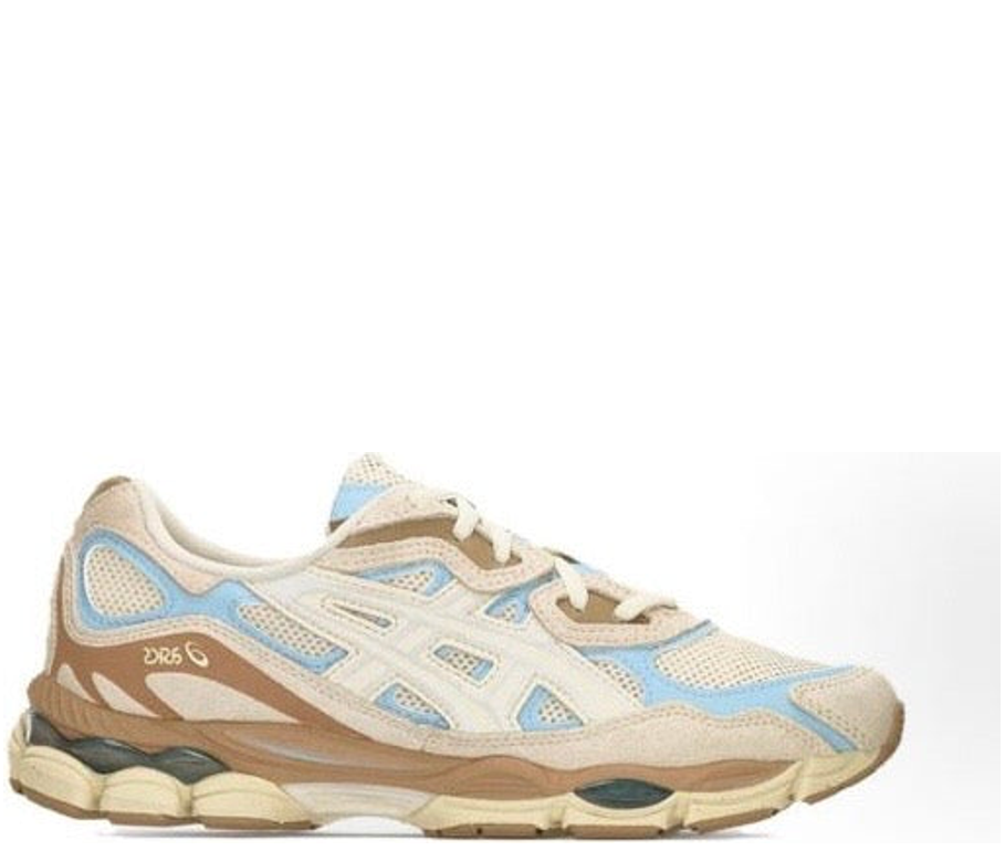 Asics Gel NYC brown cream blue