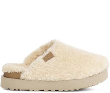 UGG FUZZ SUGAR SLIDE NATURAL