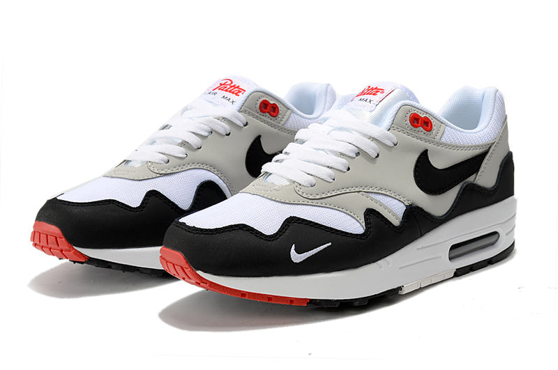Nike Air Max 87 White Black Red (2)