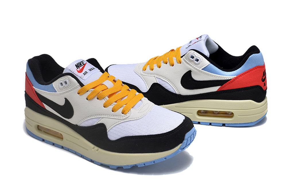 Nike Air Max 87 White Yellow Blue