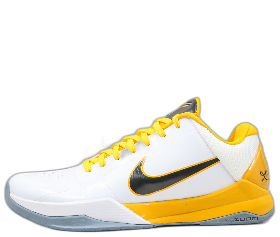 Nike Kobe 5 Yellow White