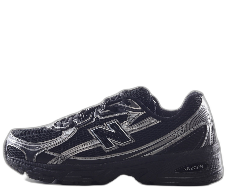 New Balance 740 Black Silver