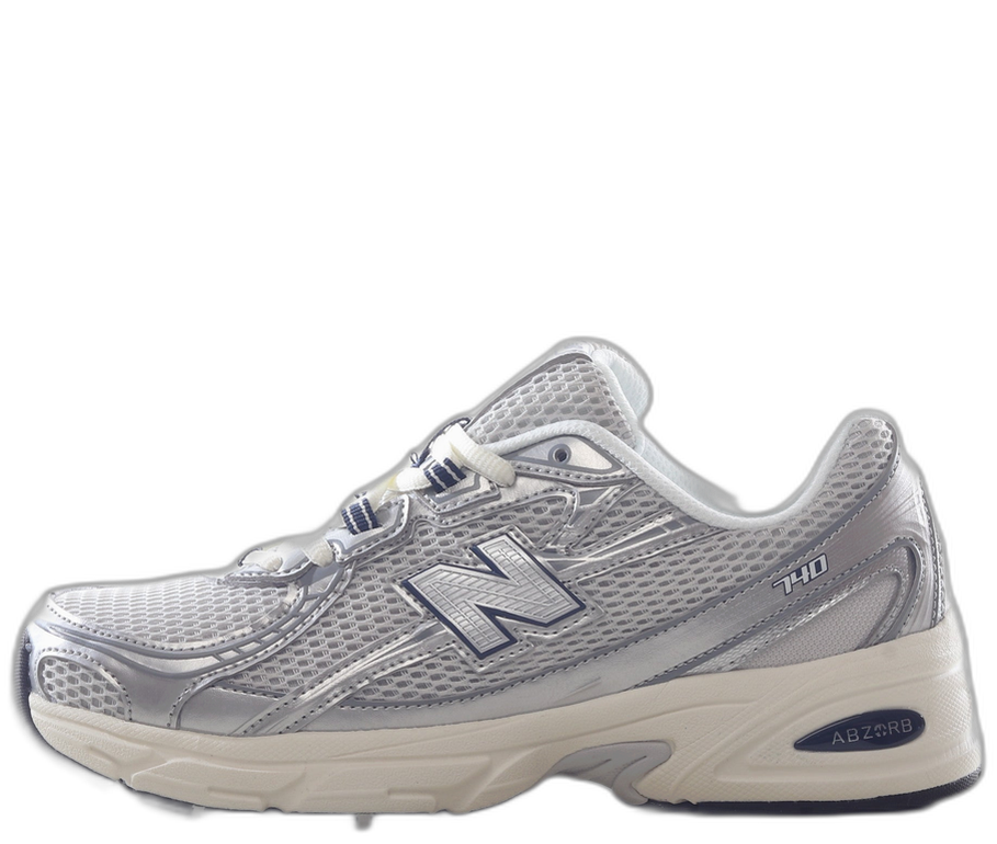 New Balance 740 Retro Silver Cream