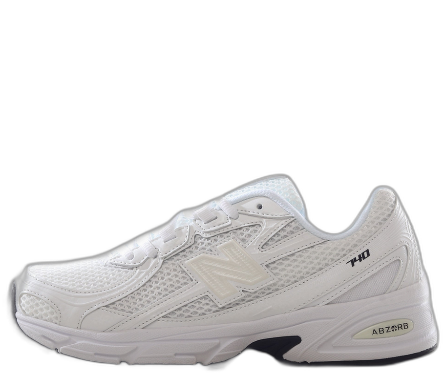 New Balance 740 Triple White