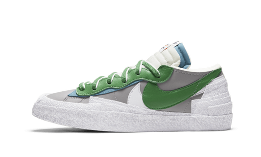 Nike Blazer Low Sacai Medium Grey Classic Green